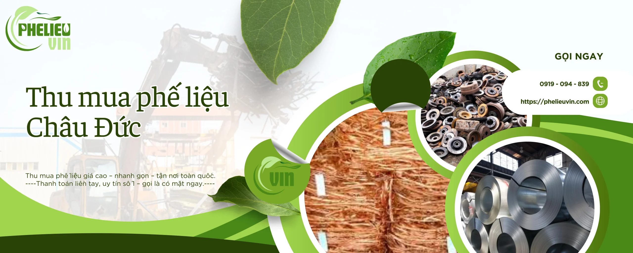 thu mua phế liệu châu đức