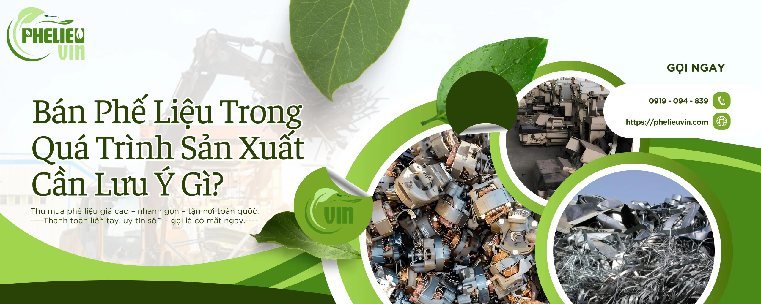 Bán Phế Liệu Trong Quá Trình Sản Xuất